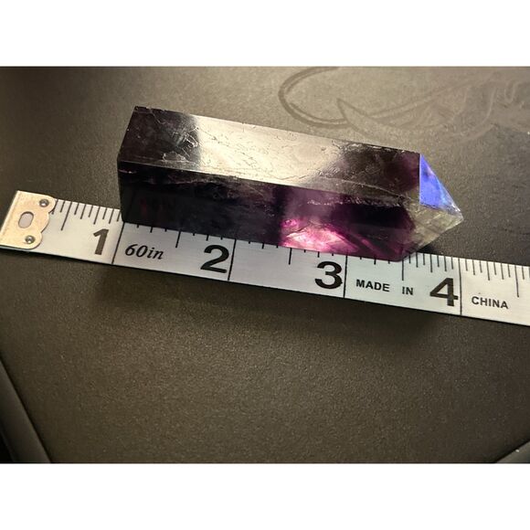 Fluorite Tower, 73 Grams, Purple and Green - Picture 3 of 3